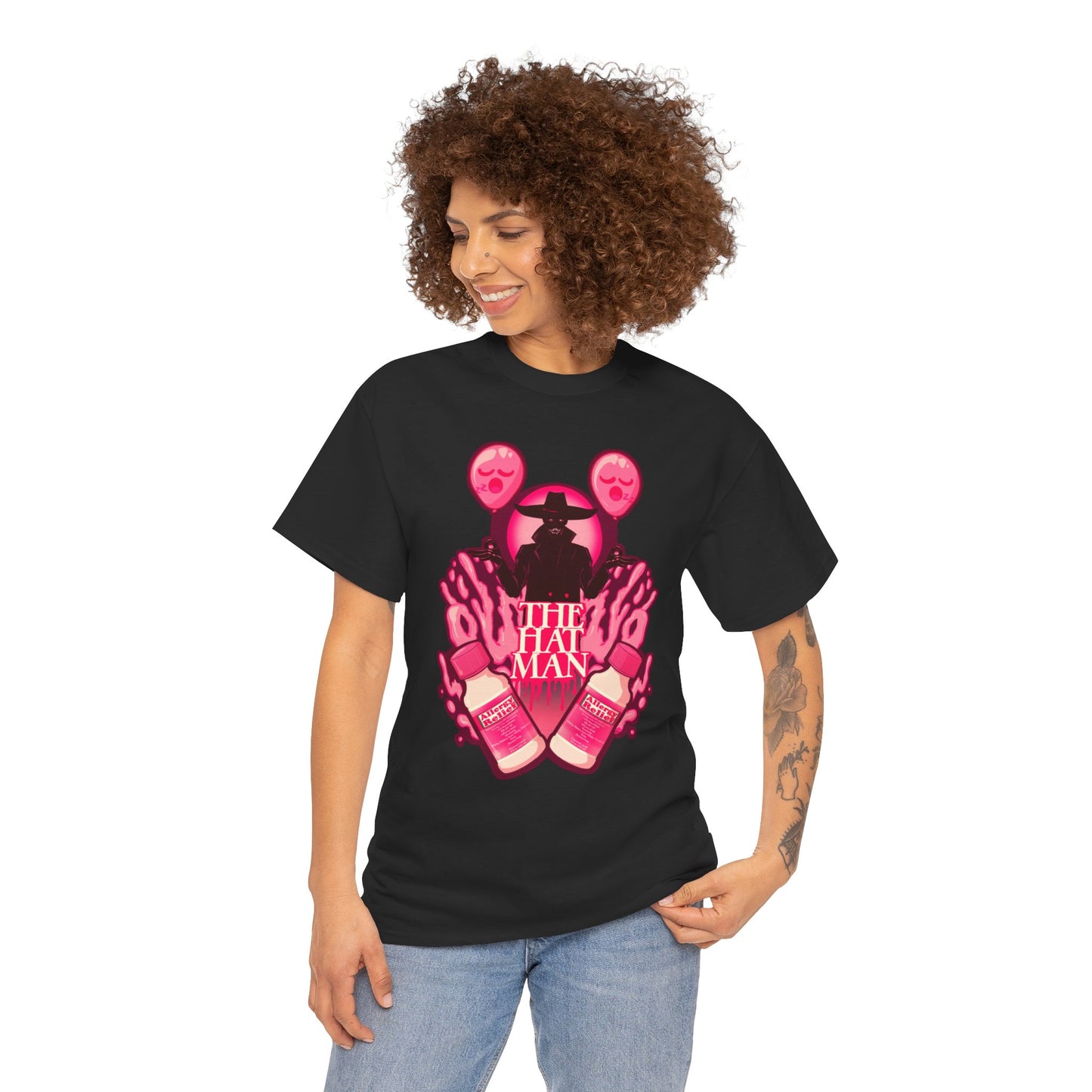The Hat Man Unisex Heavy Cotton Tee