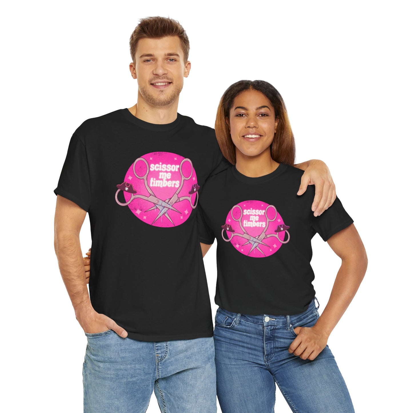 Scissor Me Timbers Unisex Heavy Cotton Tee