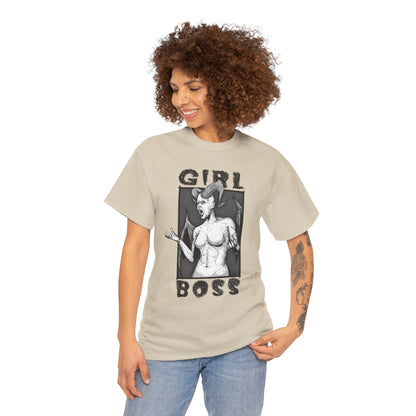 Girl Boss Unisex Heavy Cotton Tee
