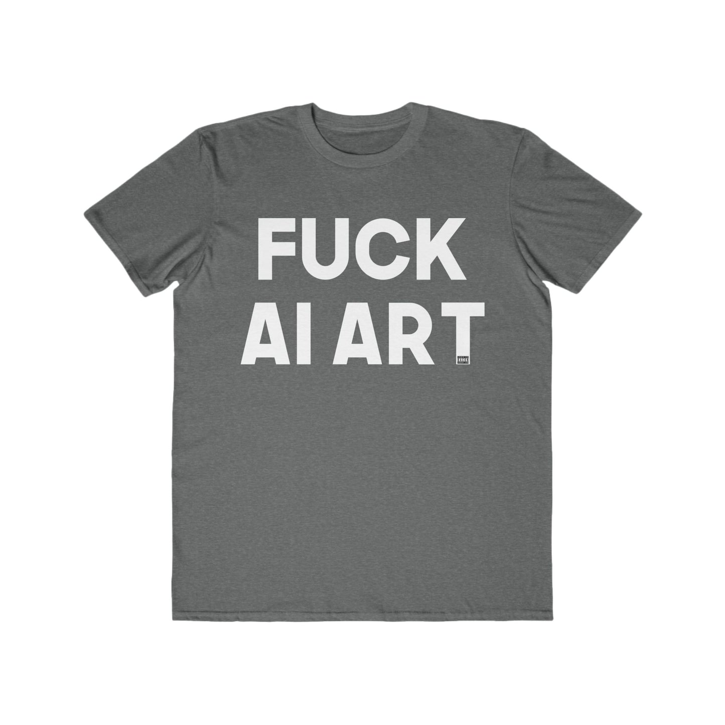 Fuck AI Art Men's Lightweight Fashion Tee