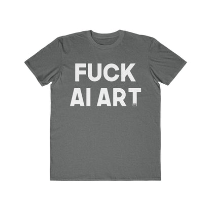 Fuck AI Art Men's Lightweight Fashion Tee