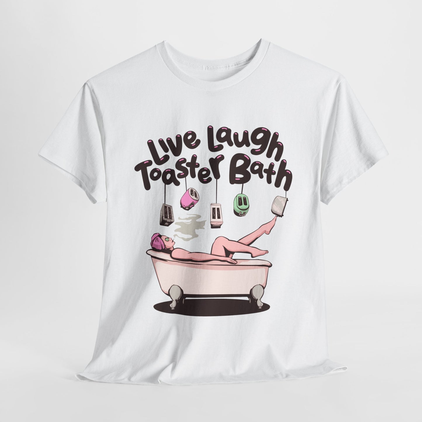 Toaster Bath Unisex Heavy Cotton Tee