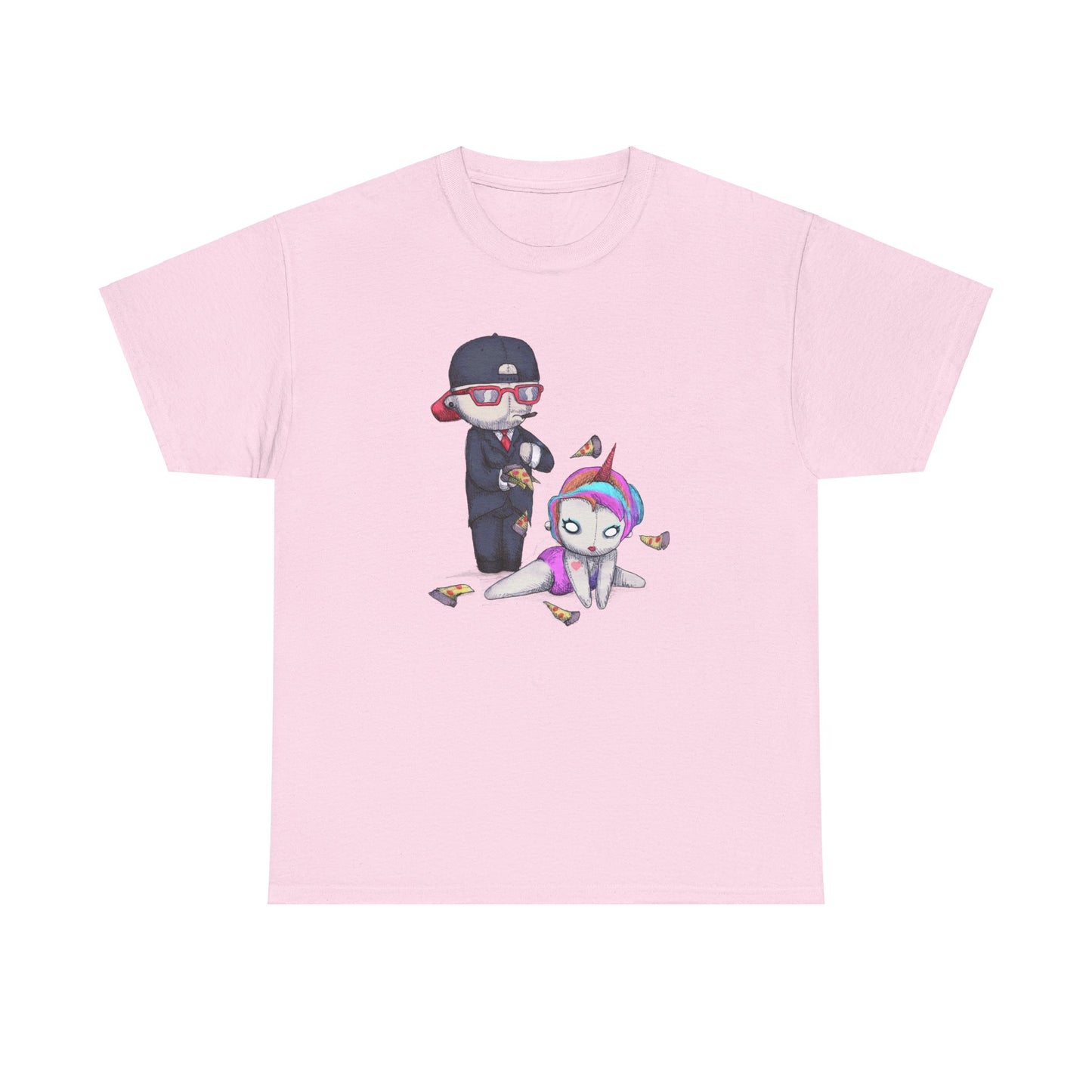 Unicorn Stripper Unisex Heavy Cotton Tee