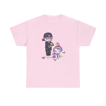 Unicorn Stripper Unisex Heavy Cotton Tee