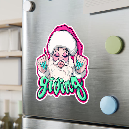 It's Giving Kiss-Cut Vinyl Decal