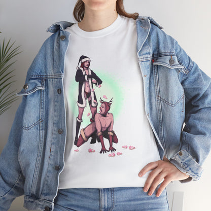 Christmas Rain Unisex Heavy Cotton Tee