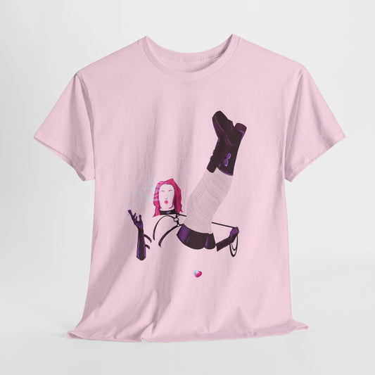 Minimal Plug Unisex Heavy Cotton Tee