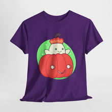 Pumpkin Ghost Unisex Heavy Cotton Tee