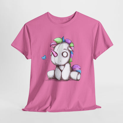 Plushie Unicorn Unisex Heavy Cotton Tee