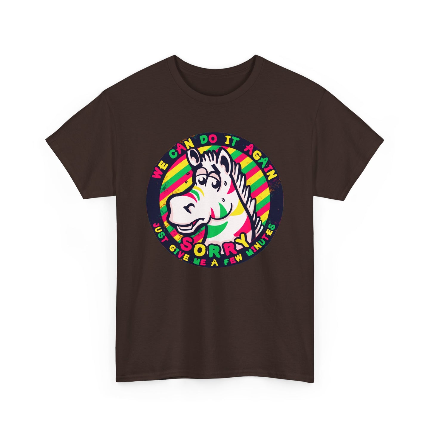 Premature Zebra Unisex Heavy Cotton Tee