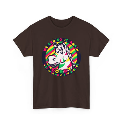 Premature Zebra Unisex Heavy Cotton Tee