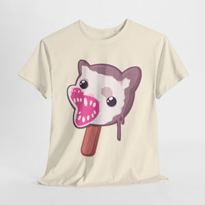 Opossum Popsicle Unisex Heavy Cotton Tee