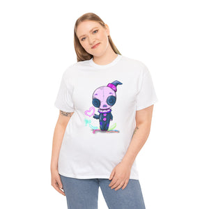 Buttons The Clown Balloons Unisex Heavy Cotton Tee