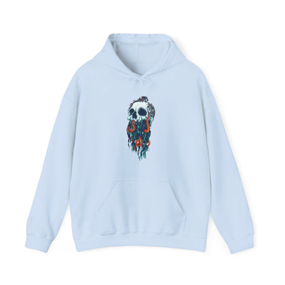 Elemental Skull Ocean Unisex Heavy Blend Hooded Sweatshirt