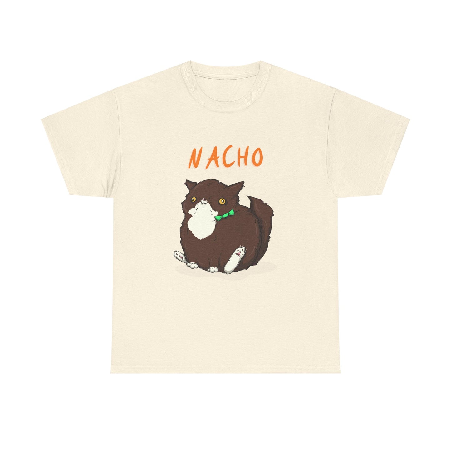 Nacho The Cat Unisex Heavy Cotton Tee