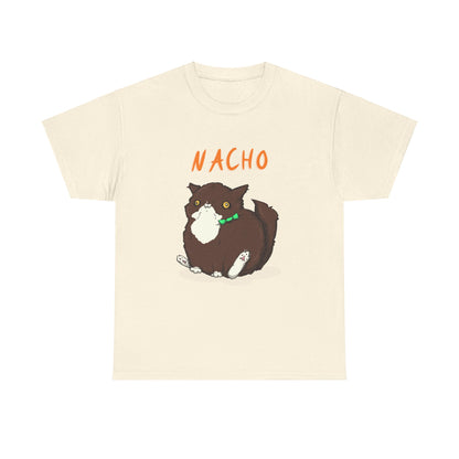 Nacho The Cat Unisex Heavy Cotton Tee