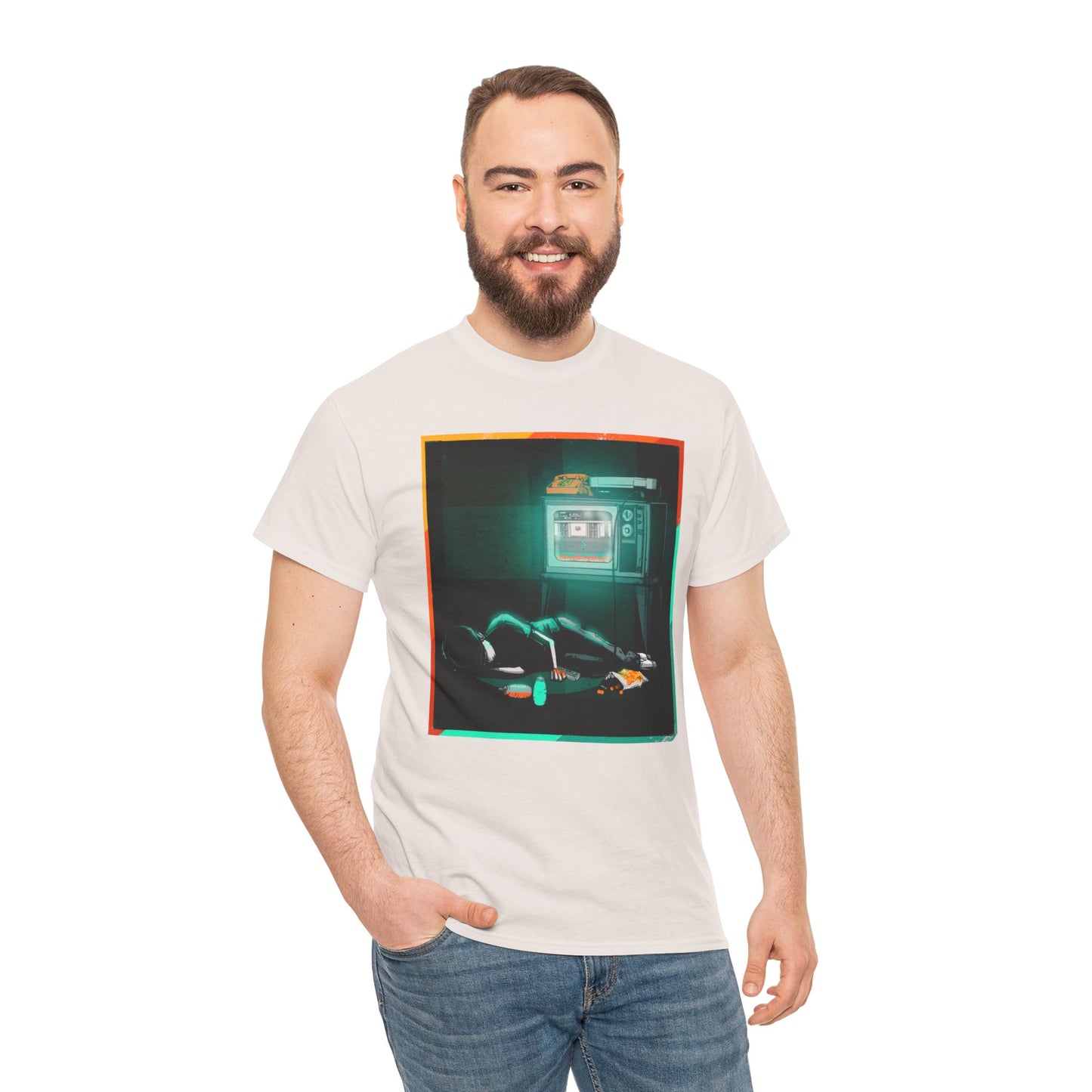 Long Night Unisex Heavy Cotton Tee