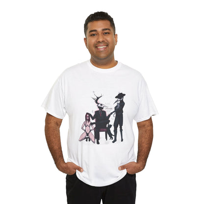 Deer Daddy / Nocturnal Unisex Heavy Cotton Tee