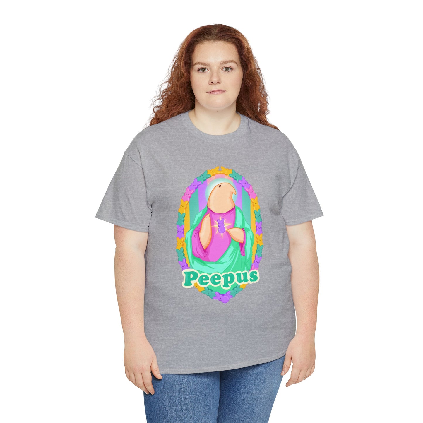 Peepus Unisex Heavy Cotton Tee