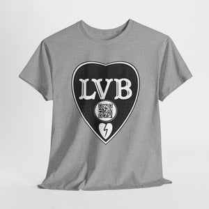 LVB Art Black & White Planchette Unisex Heavy Cotton Tee