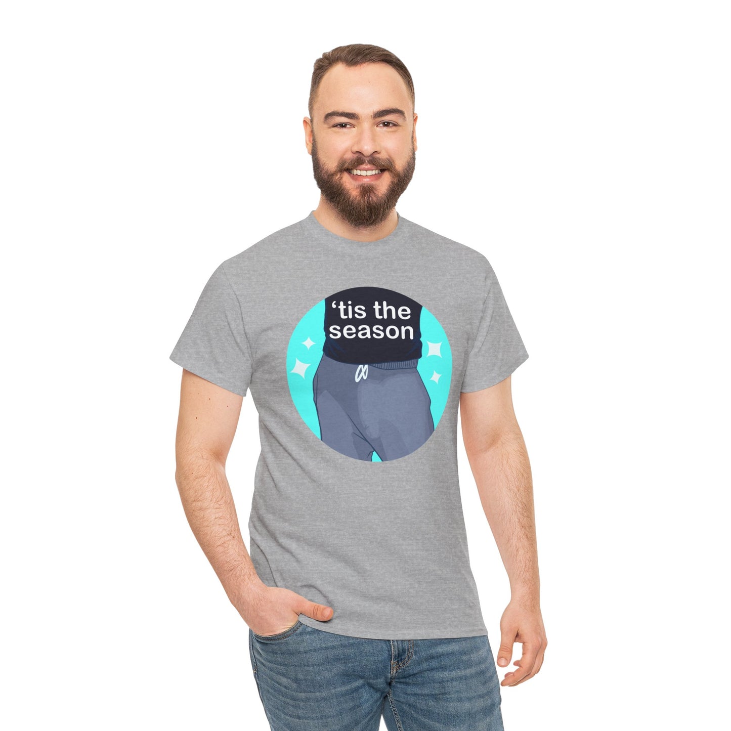 Sweatpants Season Unisex Heavy Cotton Tee