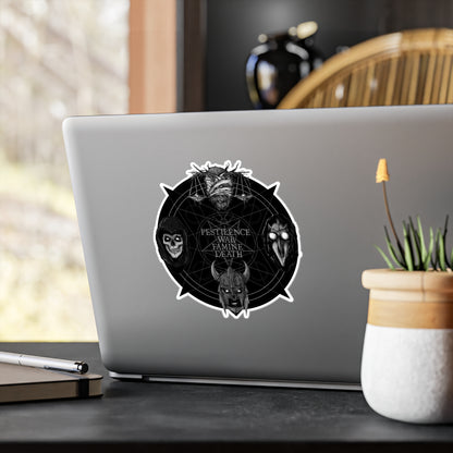 Four Horseman Kiss-Cut Vinyl Decal