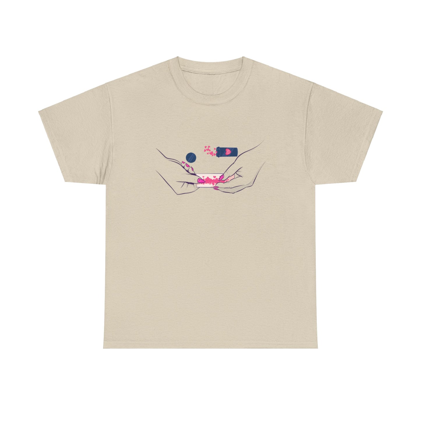 Love Addict II Unisex Heavy Cotton Tee
