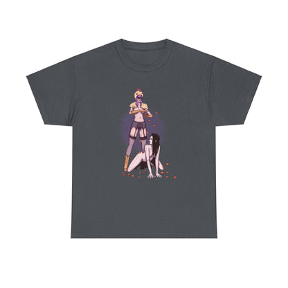 Chicken Nugget Rain Unisex Heavy Cotton Tee