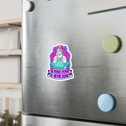 Auntie Nelda Kiss-Cut Vinyl Decal