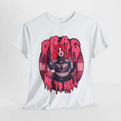 Drag Me To Hell Unisex Heavy Cotton Tee