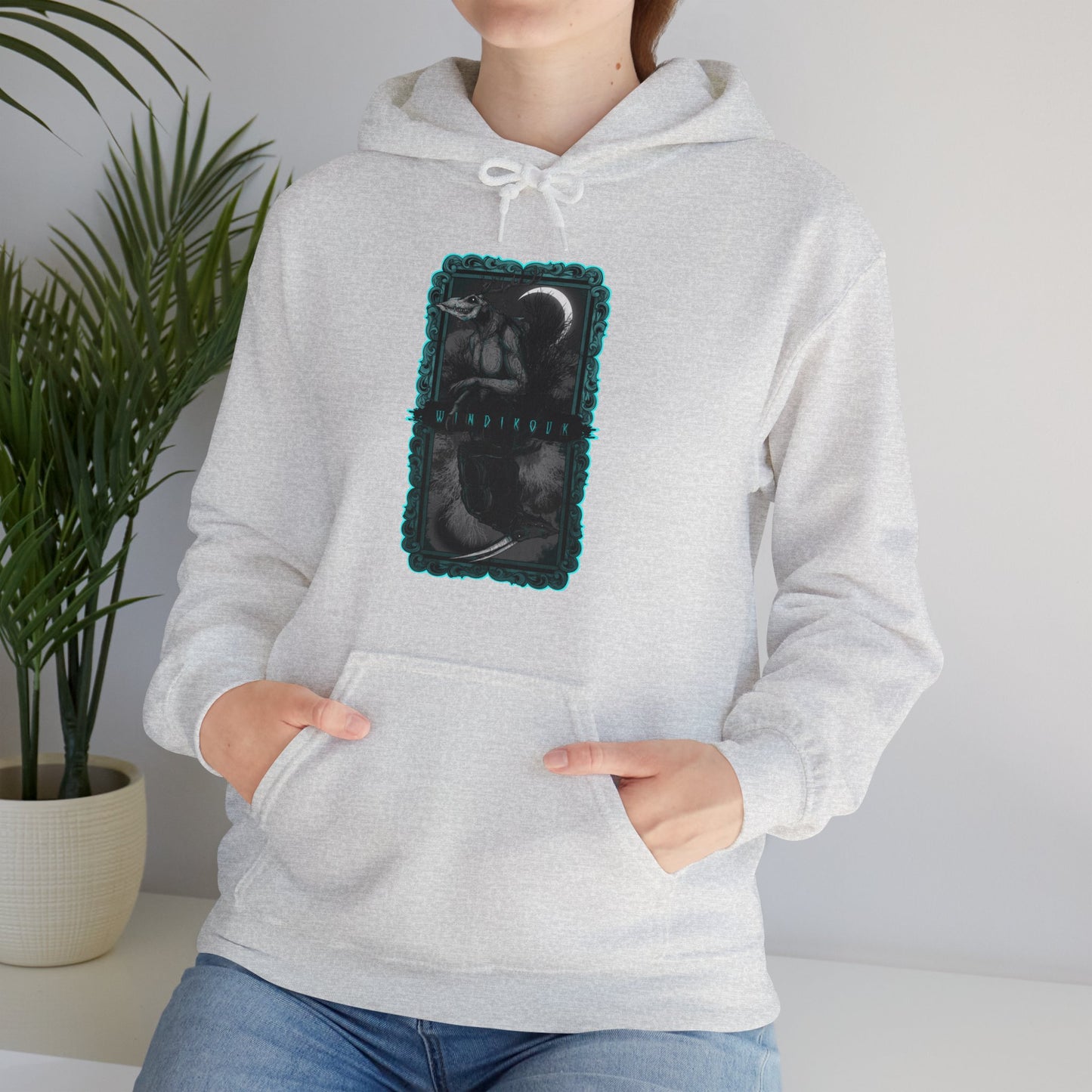 As Above So Below Wendigo Unisex Heavy Blend Hooded Sweatshirt