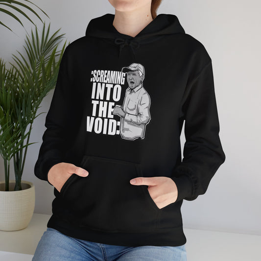 Screaming Into The Void Unisex Heavy Blend Hooded Sweatshirt