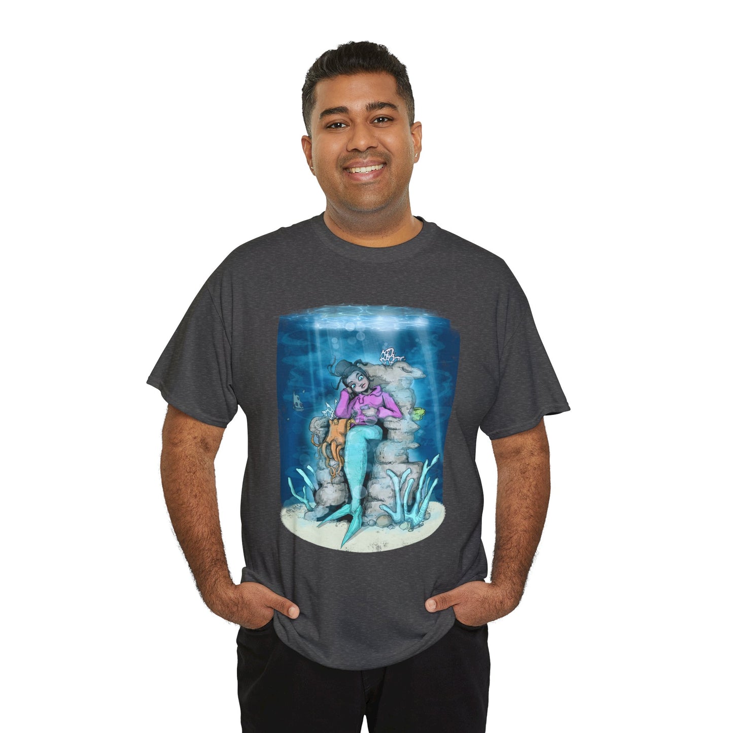 Mermaid Life Unisex Heavy Cotton Tee