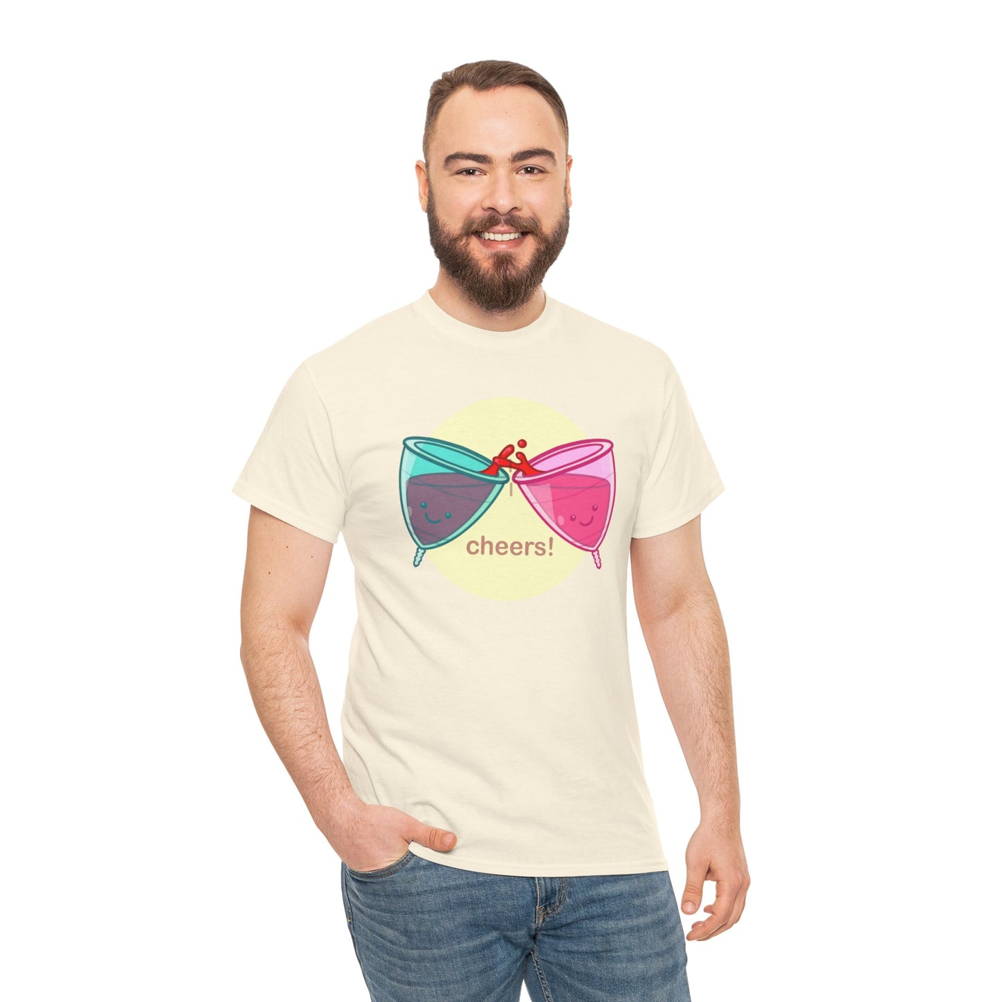 Cheers Unisex Heavy Cotton Tee