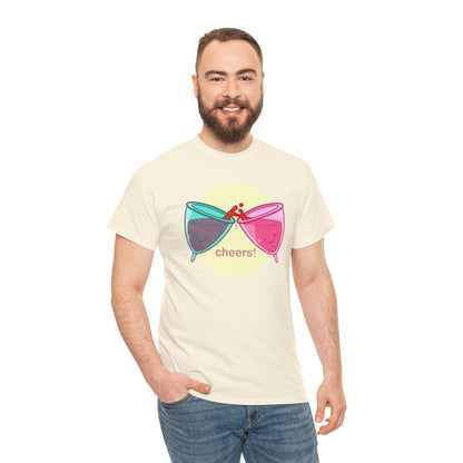 Cheers Unisex Heavy Cotton Tee