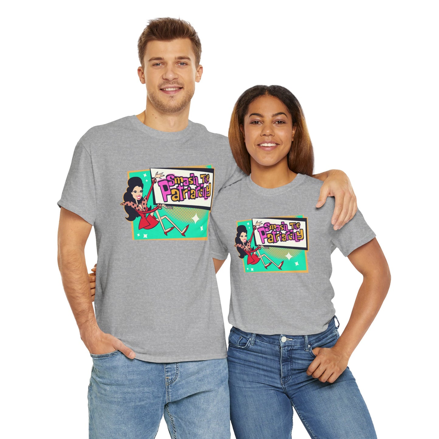 Smash The Patriarchy Unisex Heavy Cotton Tee