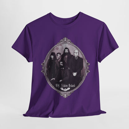 Vampire Family Portrait Unisex Heavy Cotton Tee