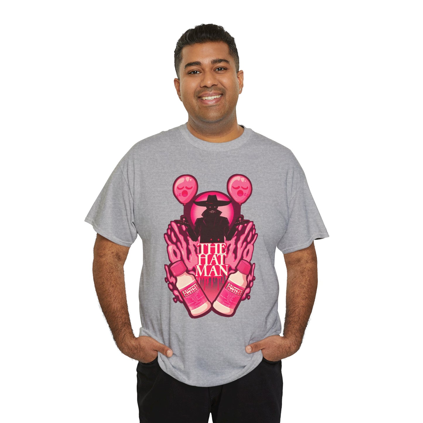 The Hat Man Unisex Heavy Cotton Tee