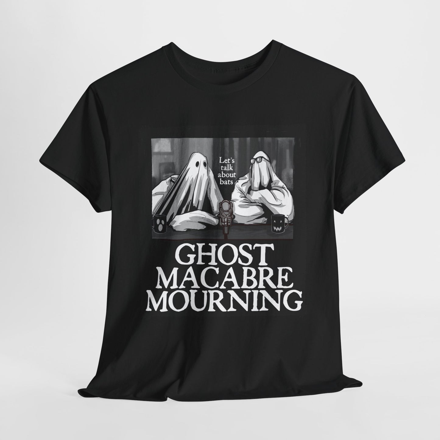Ghost Macabre Mourning Unisex Heavy Cotton Tee