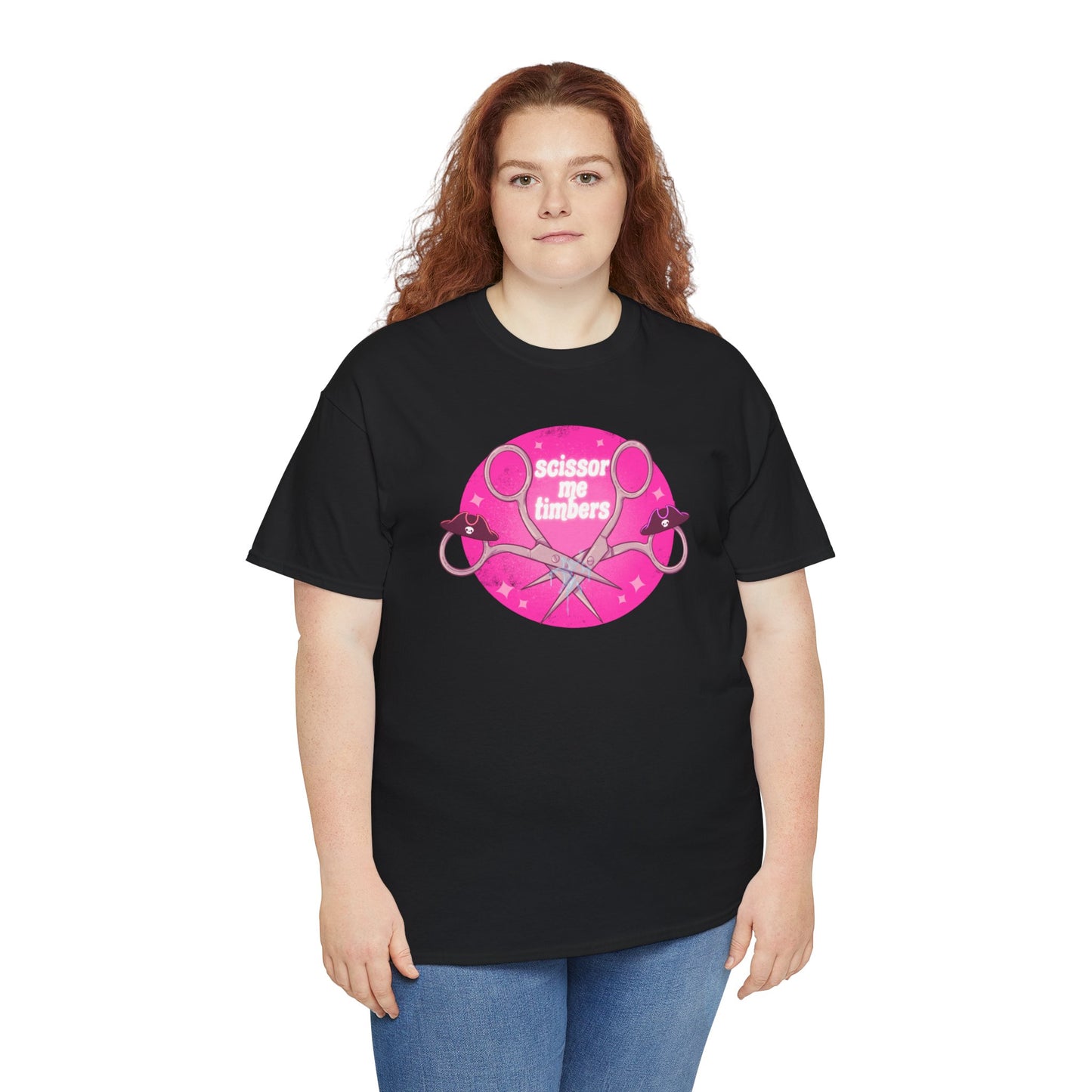 Scissor Me Timbers Unisex Heavy Cotton Tee