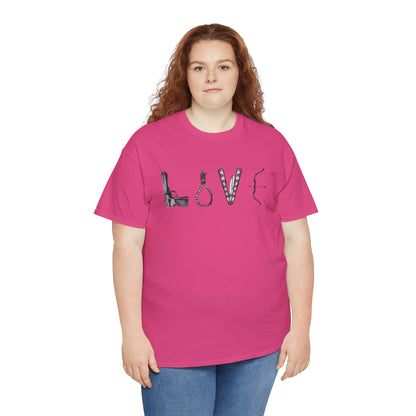 Love Is Death Unisex Heavy Cotton Tee