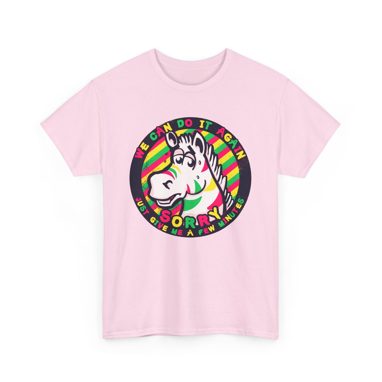 Premature Zebra Unisex Heavy Cotton Tee