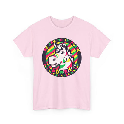 Premature Zebra Unisex Heavy Cotton Tee