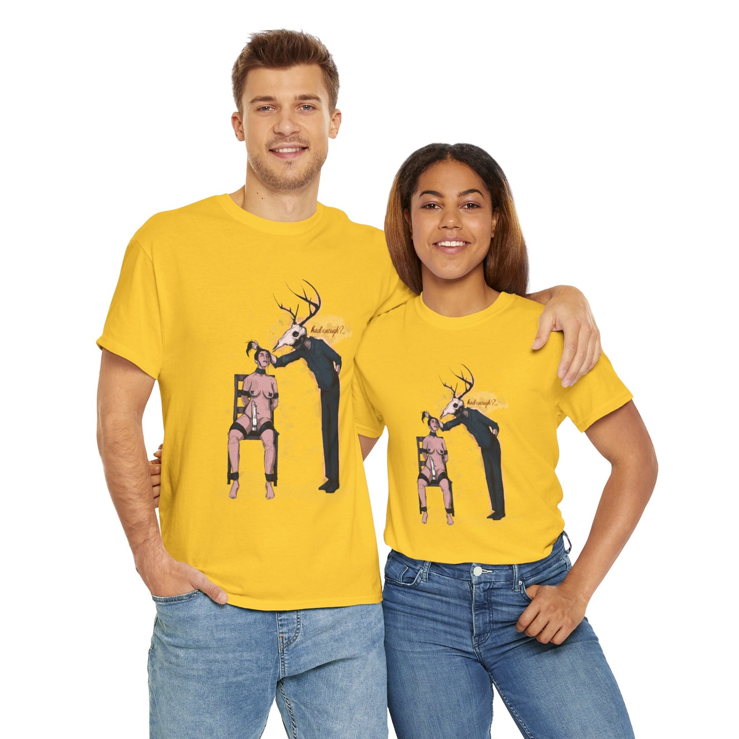 Deer Daddy Series 5: The Chair Unisex Heavy Cotton Tee