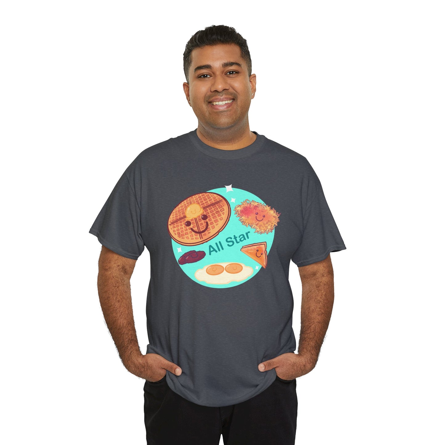 All Star Breakfast Unisex Heavy Cotton Tee