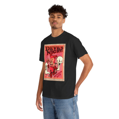 Devil's Night Unisex Heavy Cotton Tee