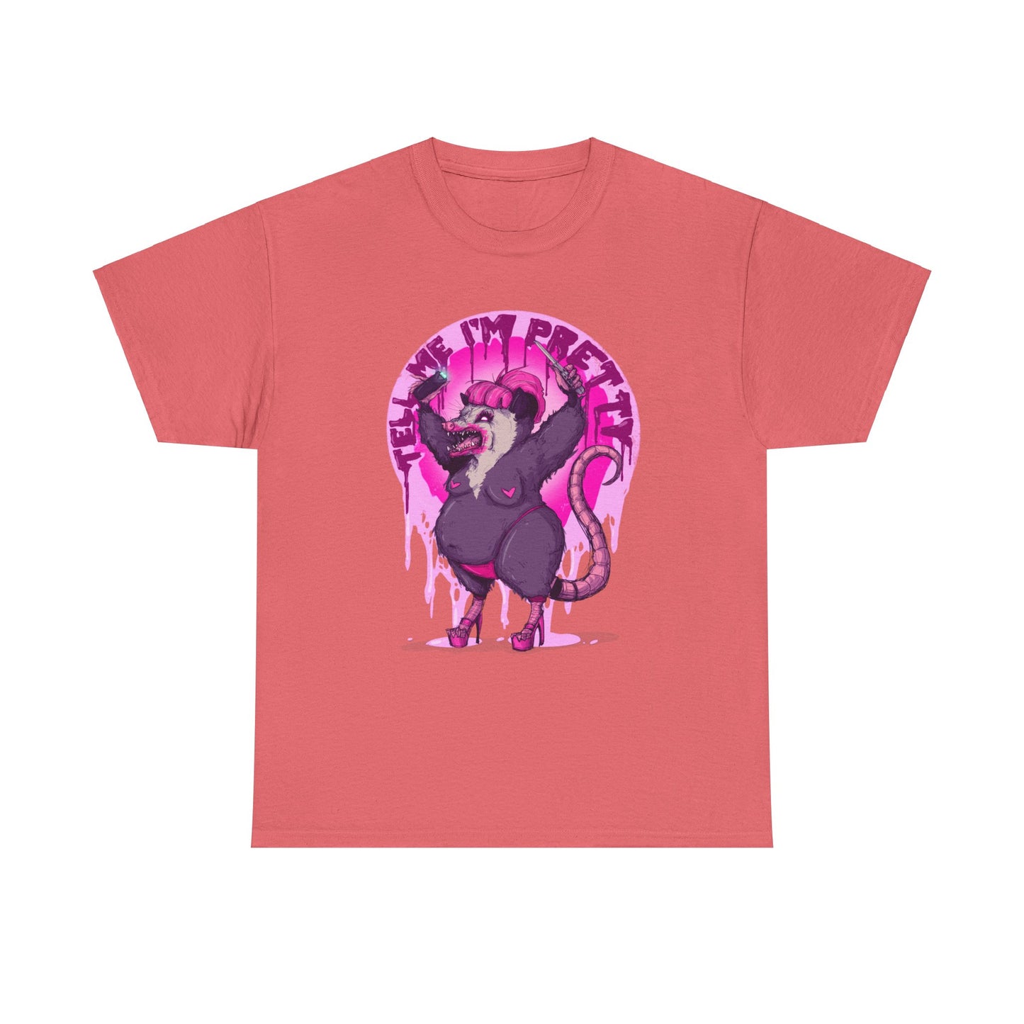 Pretty Opossum Unisex Heavy Cotton Tee
