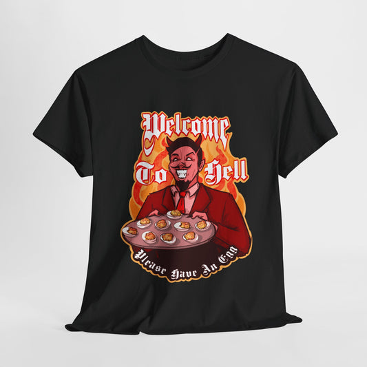 Deviled Eggs Unisex Heavy Cotton Tee