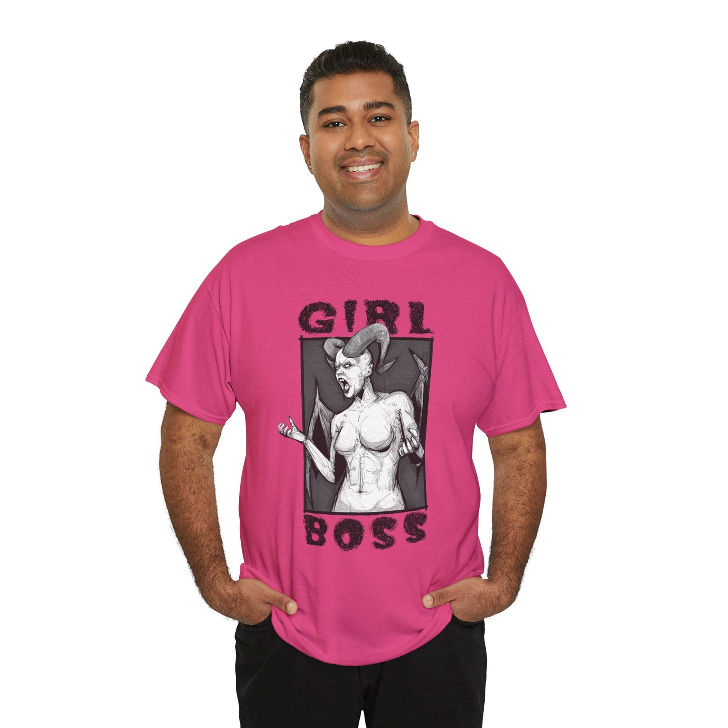 Girl Boss Unisex Heavy Cotton Tee