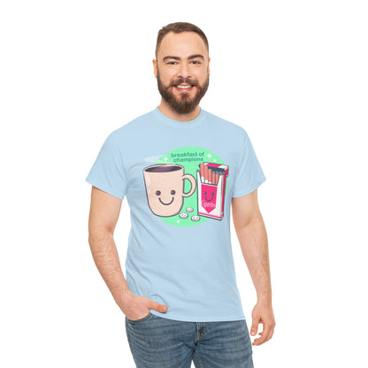 Breakfast of Champions Unisex Heavy Cotton Tee